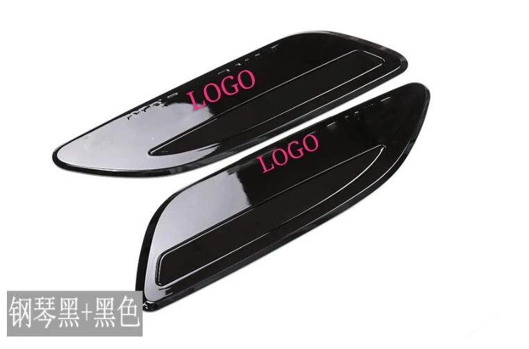 For Range Rover Velar 2017 2018 Car Accessories ABS Chrome Hood Air Vent Outlet Wing Trim 2pcs | Автомобили и мотоциклы