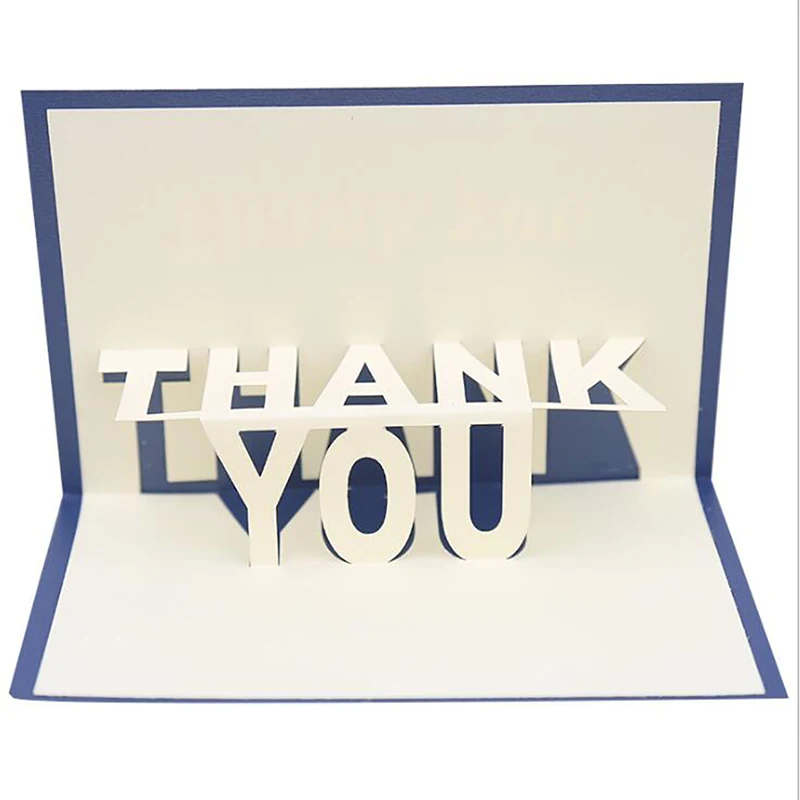 Up 3D открытка на день рождения деловые приглашения 'Thank You 'подарки