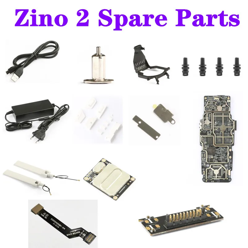 Hubsan Zino 2 Zino2 RC Дрон оригинальные запасные части GPS приемная плата зарядное