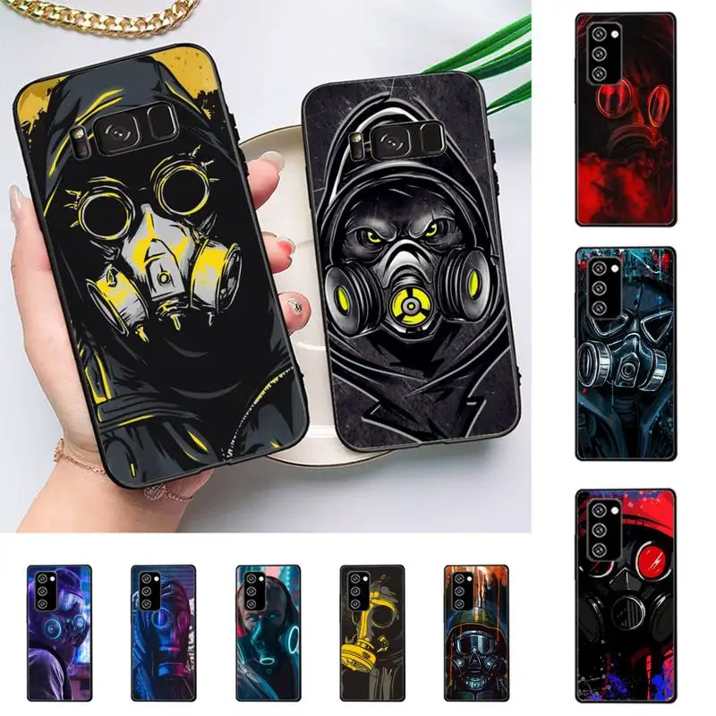 

DJ Man Antigas mask Phone Case For Samsung Galaxy Note10Pro Note20ultra note20 note10lite M30S Coque