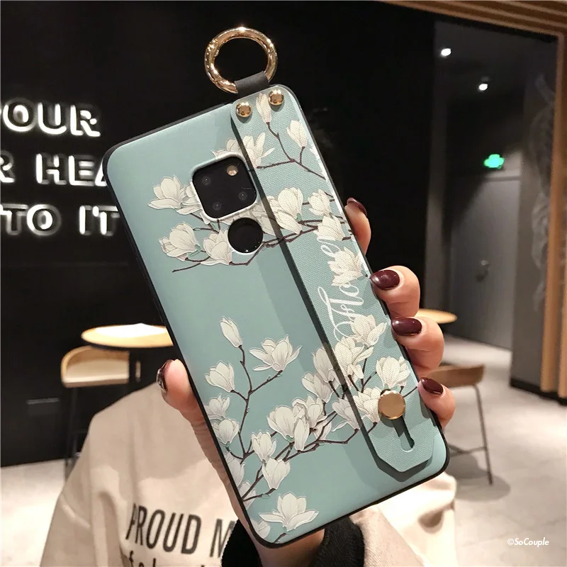 WK3-03WDYuLHQing SoCouple чехол на запястье для huawei P20 P30 Pro Lite P10 mate 10 20 Pro 30 Lite Nove 3 3i Honor 20 Pro 10 Чехол-держатель для телефона - Цвет: WK3-03WDYuLHQing