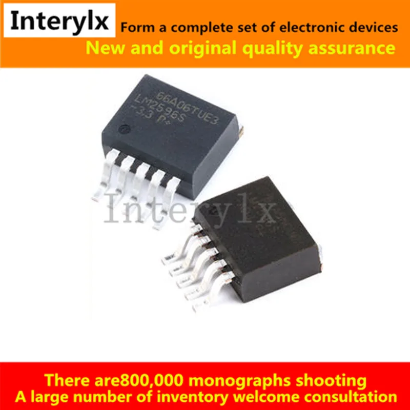 10 шт в упаковке новая LM2596SX LM2596S 3.3/5 0/12/ADJ/NOPB 263 стабилизатор переключающего