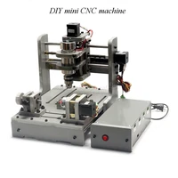 mini 3 4 axis cnc machine mach3 control 300w spindle for wood pcb engraving usb port