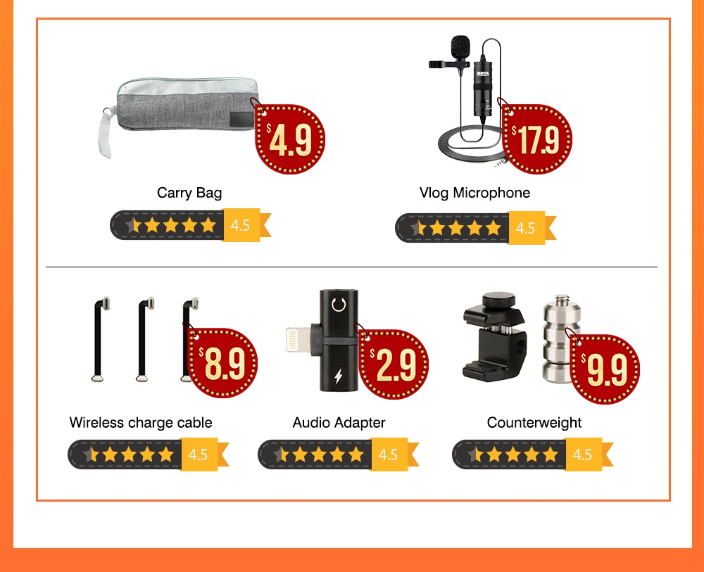 Zhiyun Smooth 4 Карманный 3-осевой бесщеточный шарнирный стабилизатор для камеры для iPhone samsung S8 gopro56 PK DJI Osmo 2 Smooth Q eyemind s5