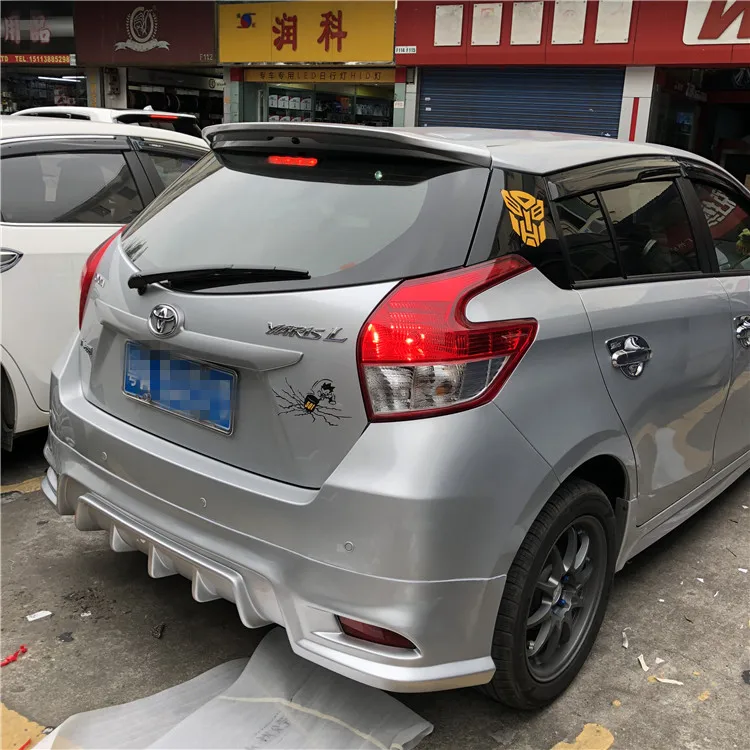 Спойлер для Yaris 2014-2017 спойлер Toyota JSDL из АБС-пластика цветной задний автомобиля |