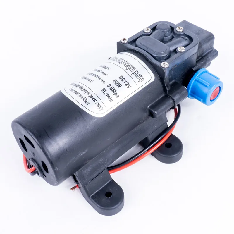 Очень прочный мембранный самовсасывающий насос высокого давления для воды 12 В