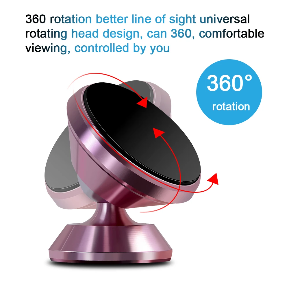 Магнитный автомобильный держатель для телефона на приборную панель с