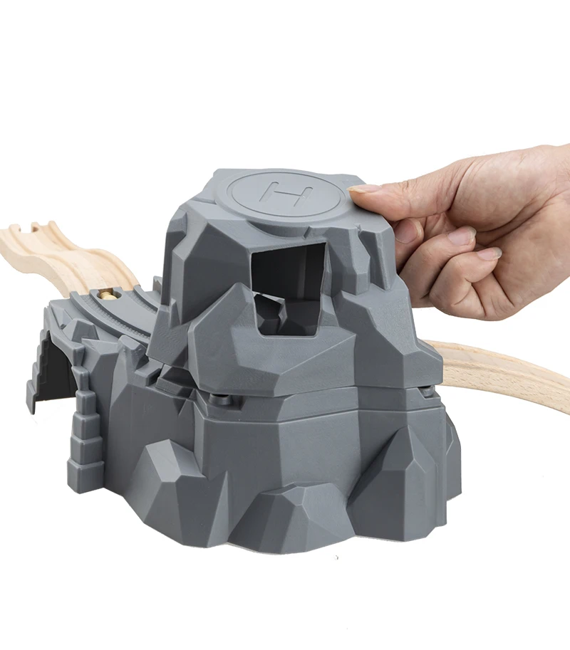 Пластиковый двойной туннель для железной дороги