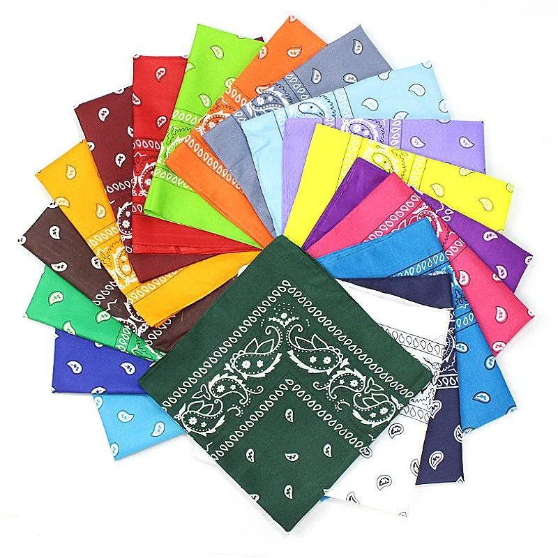 

New Design Men Women Popular Hip-hop Polyester Material Stylish Pocket Towel Simplicity Versatile Style 55*55cm National Style