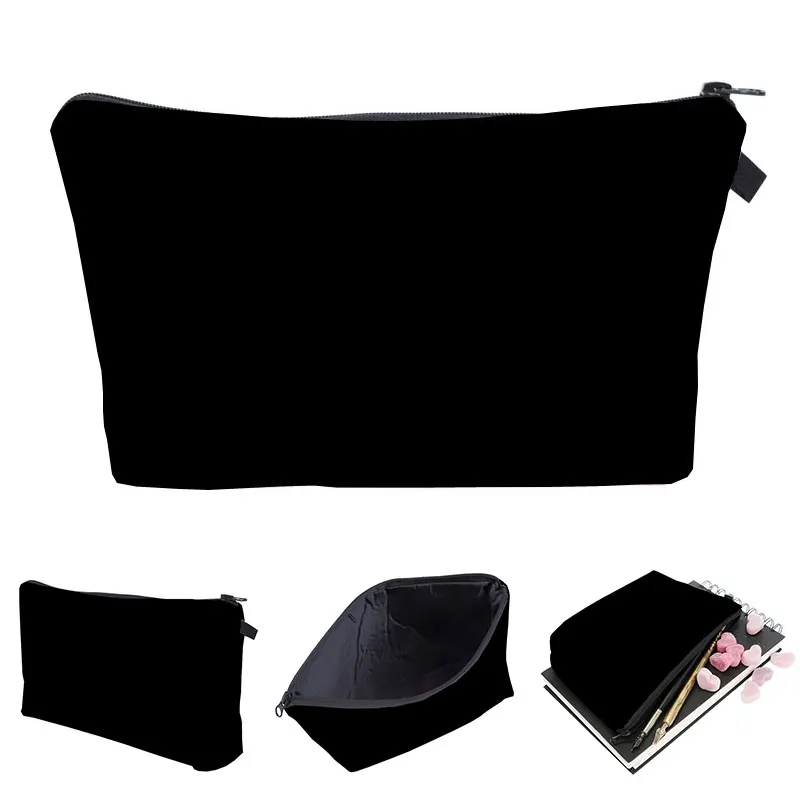 

Black Women Cosmetic Bag Travel Pouch Organizer Bag Portable Makeup Bag Case Toiletry Tool Waterproof Storage Bags Hot Sale