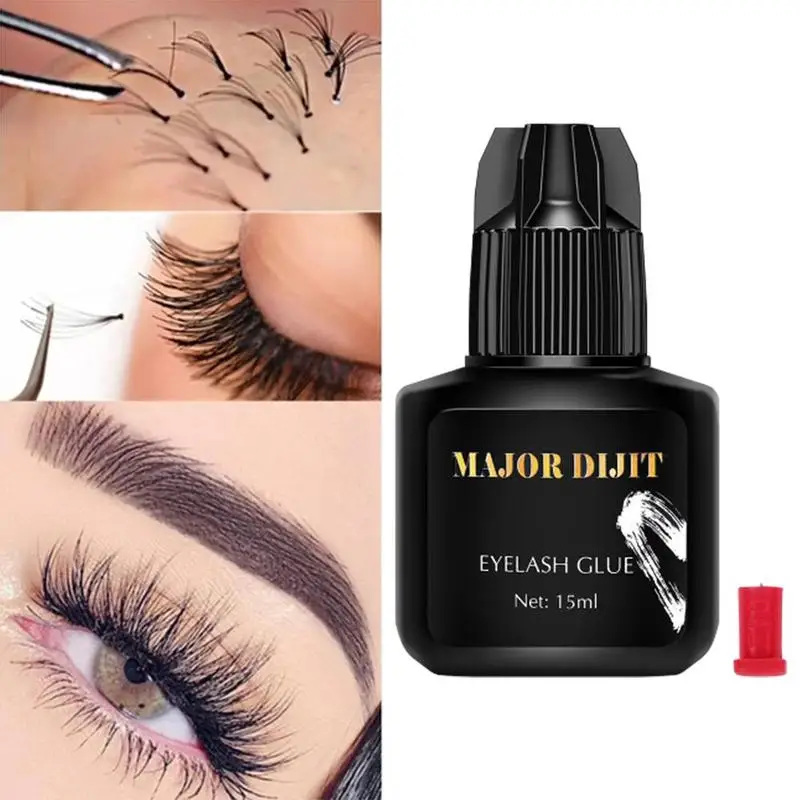 

5 Seconds Quick-Drying Black Grafting Eyelash Glue Long Lasting Adhesive Eye Lash Extension 10Ml