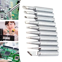 5 10pcs new sharp soldering replacement soldering iron tip station tool soldering iron tip