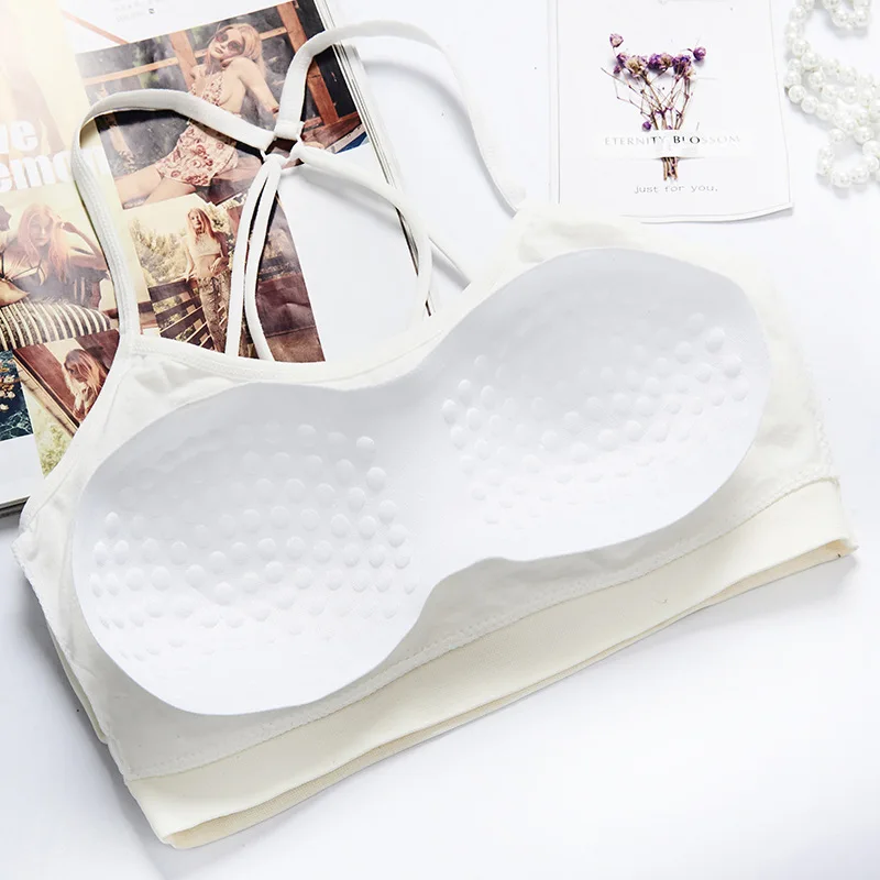 Особенная красота черный белый бюстгальтер однотонный очень удобный мягкий