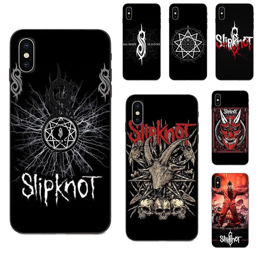 Тяжелый металл группа Slipknot ТПУ сотовый Чехол для телефона для Huawei Honor 5A 6A 6C 7A 7C 7X 8A 8C 8X9 10 P8 P9 P10 P20 P30 Мини Lite рlus