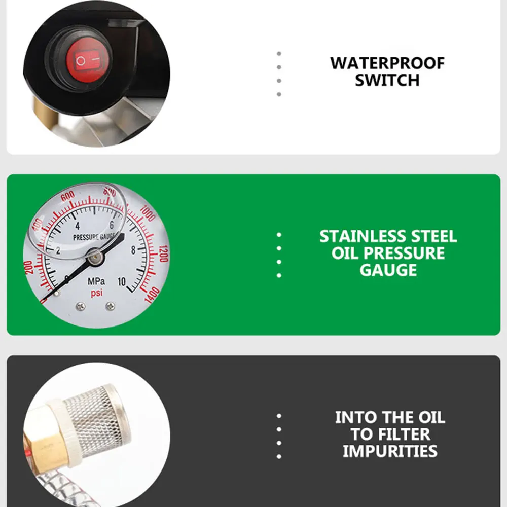 PCO-4 л/ч Электрический топливный насос холодный масляный смазочный пистолет один