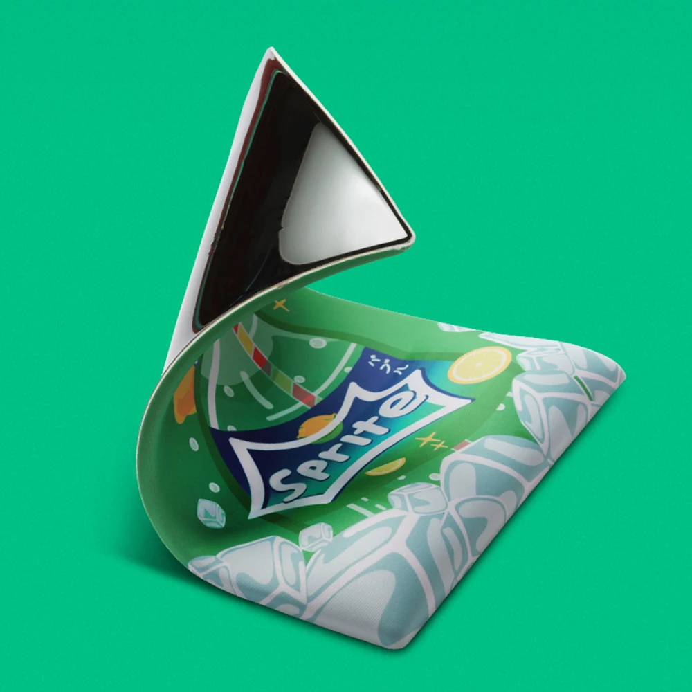 Green Lemon Sprite Cola Design Hand Wrist Rest Pad For Mechanical Keyboard Comfortable Memory Foam Tray Mouse | Компьютеры и офис
