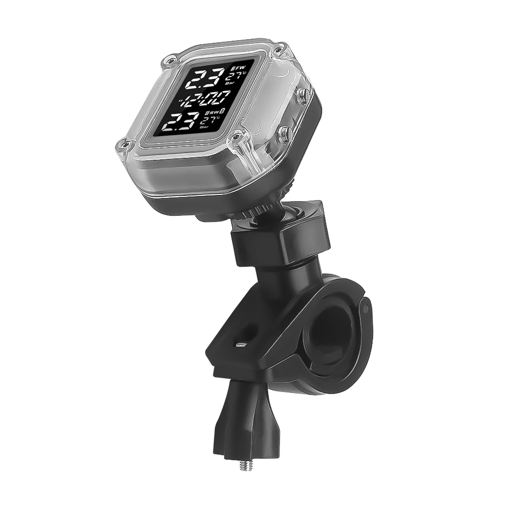 

Система контроля давления в шинах, с 2 датчиками, зарядка через USB