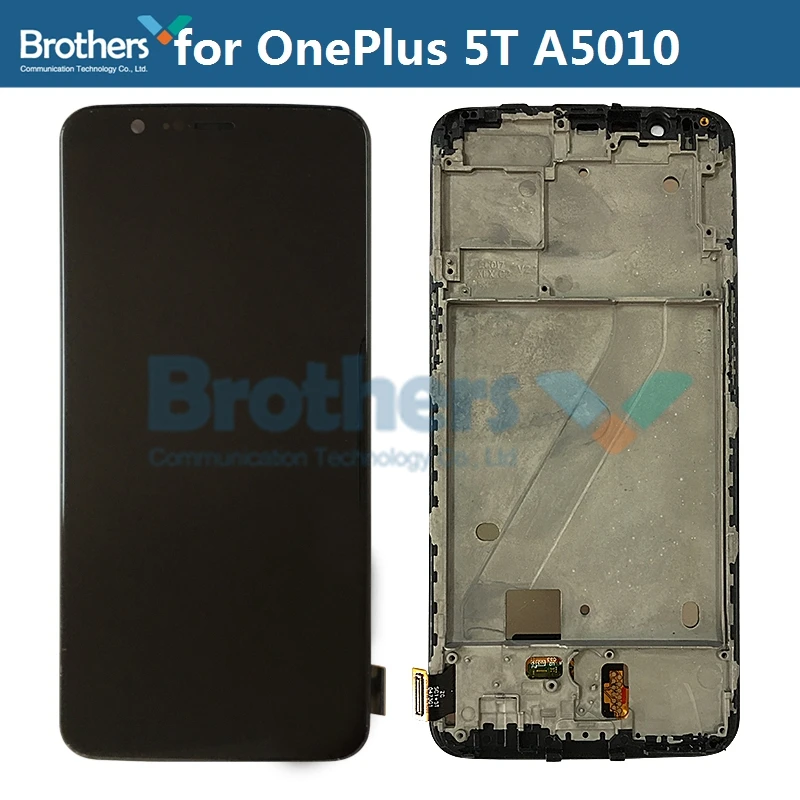 screen for oneplus 5t lcd screen lcd display for oneplus5t a5010 lcd assembly touch screen digitizer phone part replacement test free global shipping
