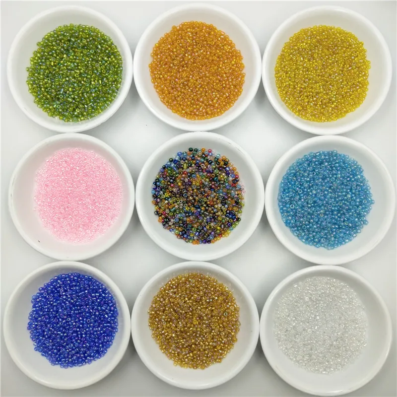 Бусины из чешского стекла 10 г/упаковка 2 мм | Украшения и аксессуары