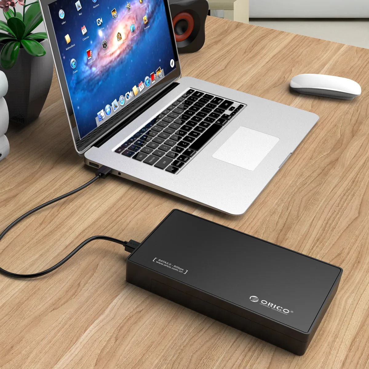ORICO корпус жесткого диска SATA до USB3.0 внешняя док станция для 2 5 3 дюйма HDD SSD 18 ТБ