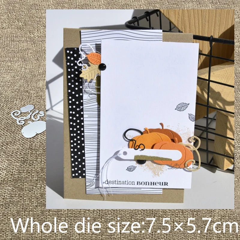 

XLDesign Craft Metal Cutting Dies cut dies Pumpkin vine decoration scrapbook Album Paper Card Craft Embossing die cuts