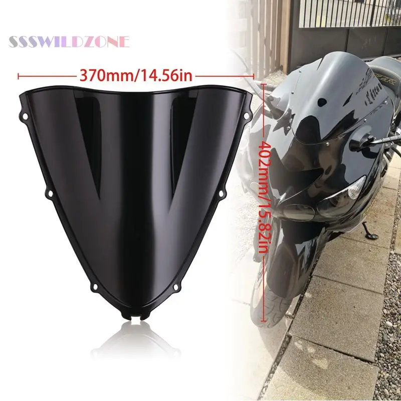 

Лобового стекла мотоцикла аксессуары дефлектор ветрового стекла для Kawasaki Ninja zx14r zzr1400 2006-2008