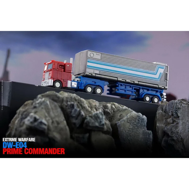 В наличии Трансформер Dr.Wu & DW E04 OP Commander Extrme Warfare с каретой G1 мини экшн фигурка из ПВХ