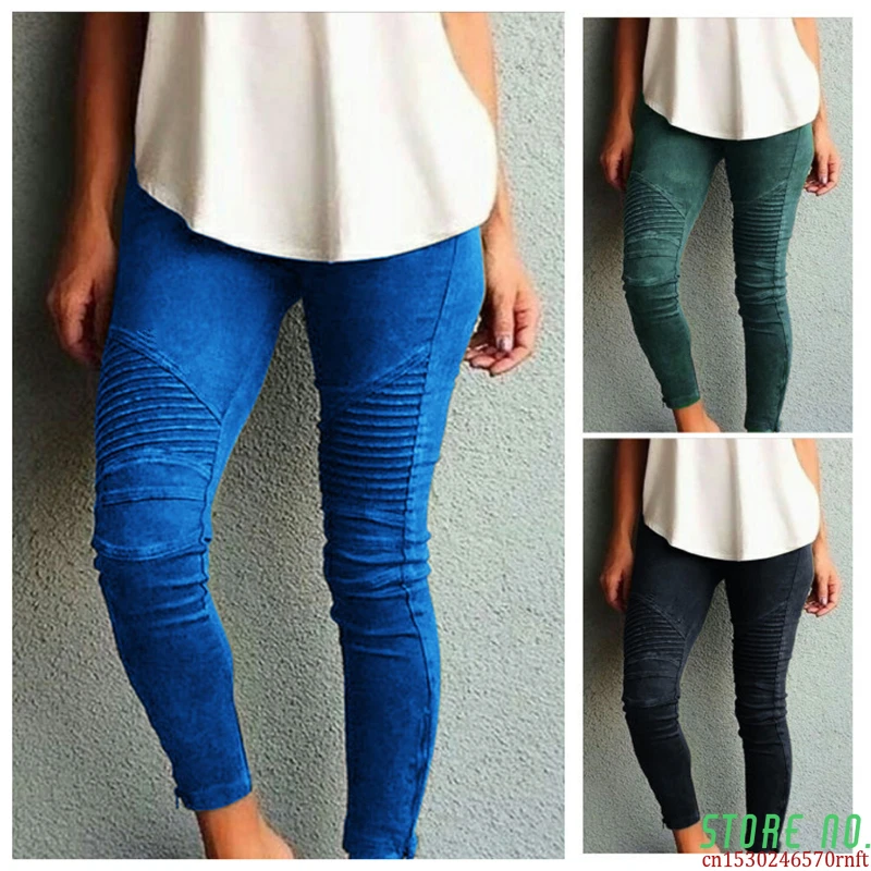 

Black Pencil Pants Women Cargo Long Streetwear Elastic High Waist Pocket Pantalon Femme Buckle Belt Harajuku Casual