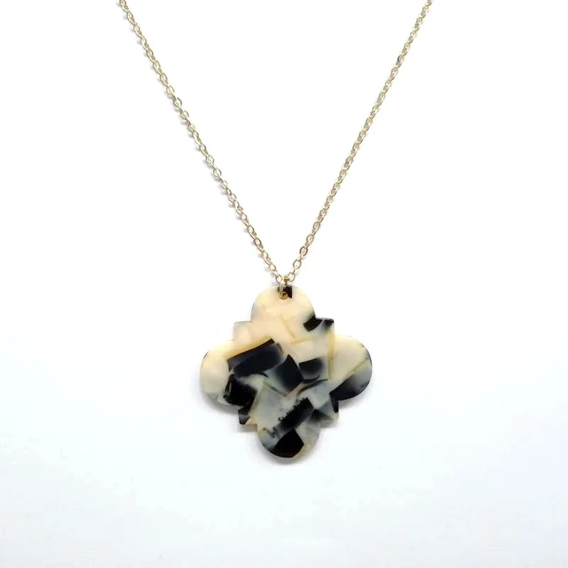 Модные женские ювелирные изделия ожерелья с подвесками из акриловой смолы и