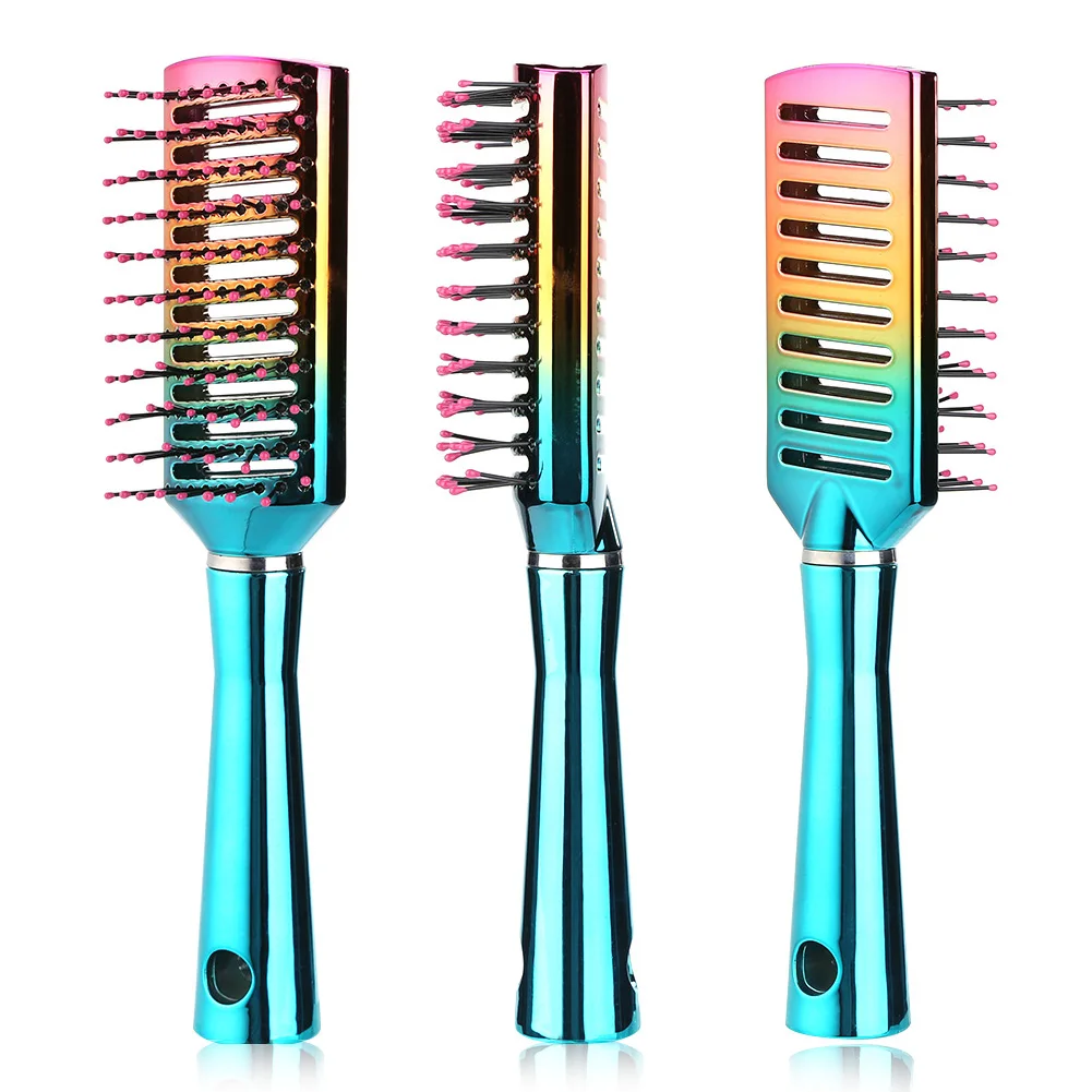 

Plastic Circular Tooth Hairdressing Comb Pro Multifunction Hair Brushes Anti-static Massage Comb Hair Styling Tool Salon Combs