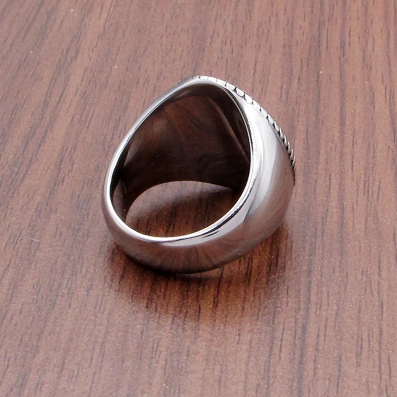 Бесплатная доставка панк молния шаблон 316L нержавеющая сталь геометрические