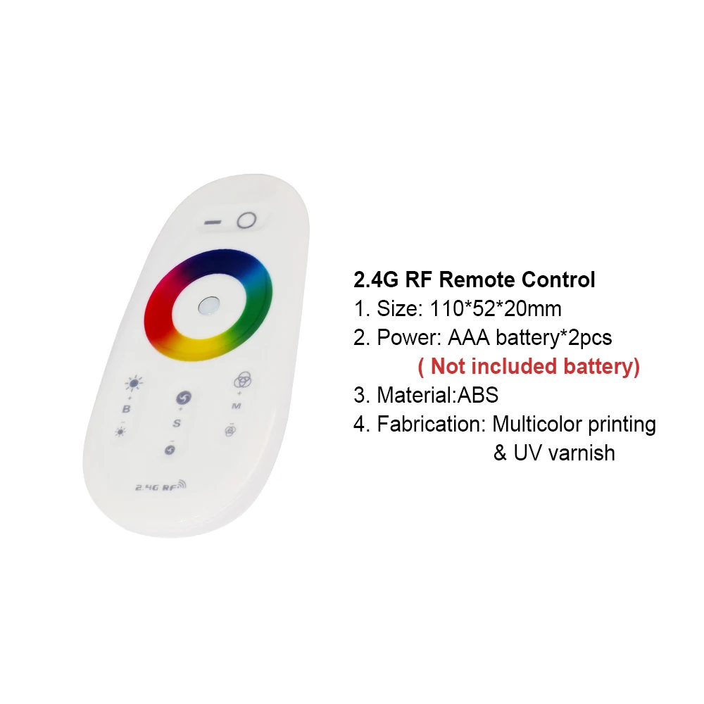 RF 2,4G RGB RGBW контроллер Светодиодная лента RGB контроллер Беспроводной RF пульт дистанционного управления канал для RGB/RGBW для светодиодной ленты 5050