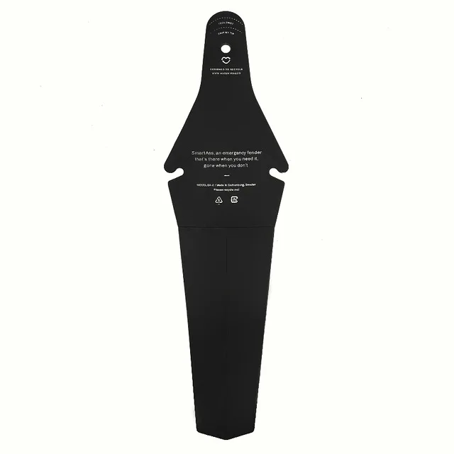 Седло горного велосипеда Fender Ass Saver 1 шт. велосипедные Крылья велосипедный щиток брызговик пластиковые съемные части аксессуары задняя Запасная часть - Цвет: black