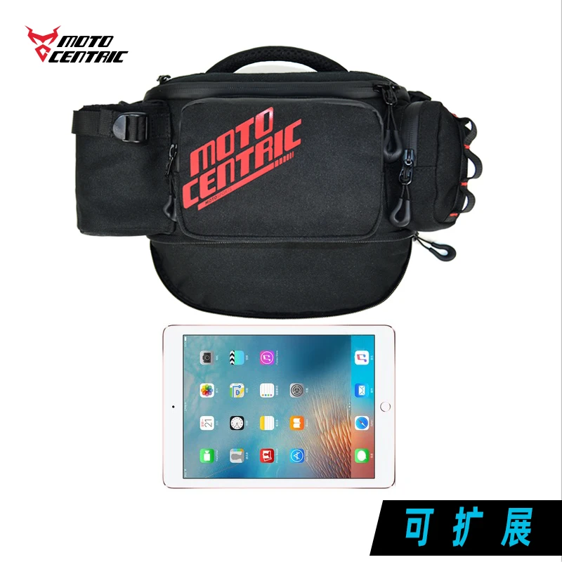 

2020 New Brand Motorcycle Waist Bag Waterproof Adventure Motor Bike Waist Bag Large Capacity Tool Bag Top Waist/Chest Pack Black