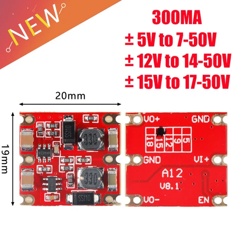 Двойной понижающий модуль DC/DC Your Cee 300 мА 7-50 В