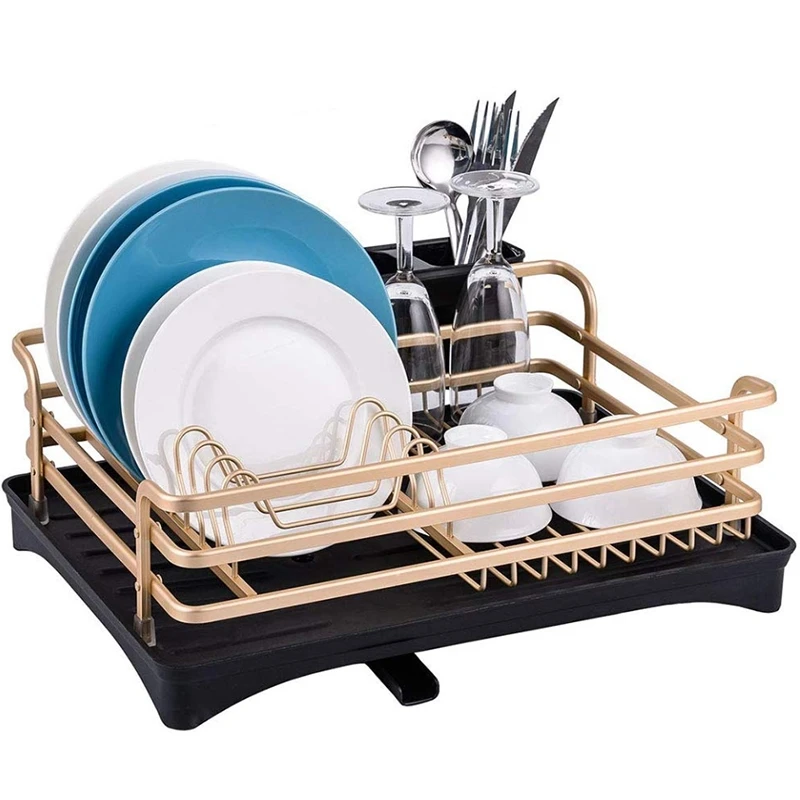 Дренажная стойка для посуды хранения кухонной бытовая полка Ran Дистрибуция 1