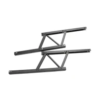 1 pair lift up top coffee table lifting frame mechanism hinge hardware fitting with spring folding standing desk frame