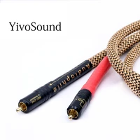 hifi ofc copper audio 2rca to 2rca jack cable signal lines cd amplifier connection cable