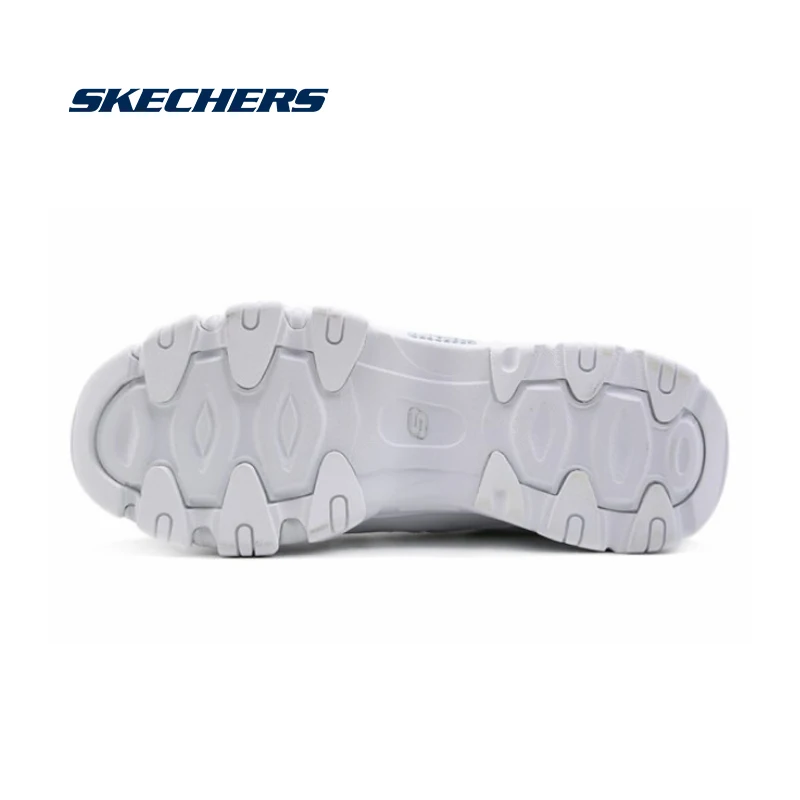 Женские кроссовки на платформе Skechers повседневные массивной для прогулок 88888328-WHT |