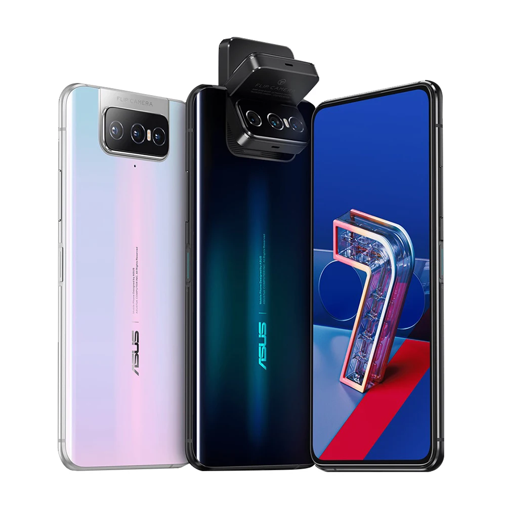 

2020 New Original ASUS Zenfone 7 Smartphones 8GB RAM 128GB ROM Snapdragon 865 5000mAh NFC Android Q 90Hz Global Version 5G Phone