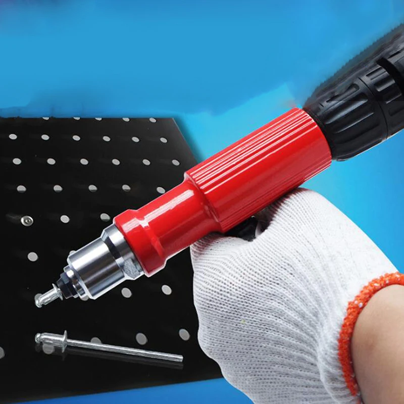 

Cordless Riveting Drill Adapter Insert Nut Tool New Electric Rivet Nut Gun Riveting Tool Riveting Drill Adapter