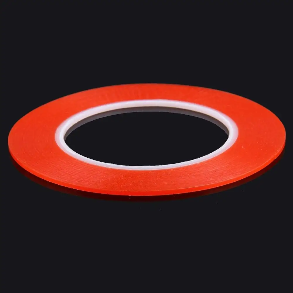 HAWEEL 1/2/3mm Width Double Sided Adhesive Sticker Tape For iPhone/Samsung/HTC Mobile Phone Touch Panel Repair, Length: 25m 1