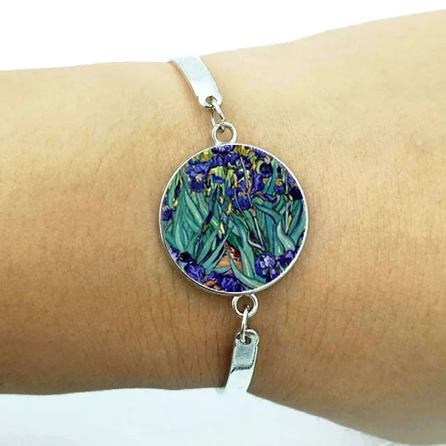 Винтажный Браслет Ван Гога известный художник звездная ночь браслет со