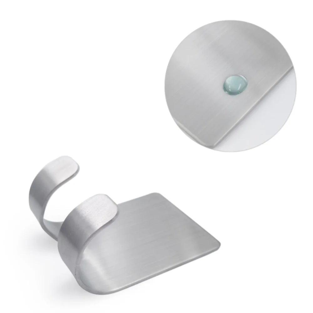 

Stainless Steel Shaver Holders Storage Rack Self-adhesive Wall Razor Rack Holder Shaver Hanger Bathroom Accessories
