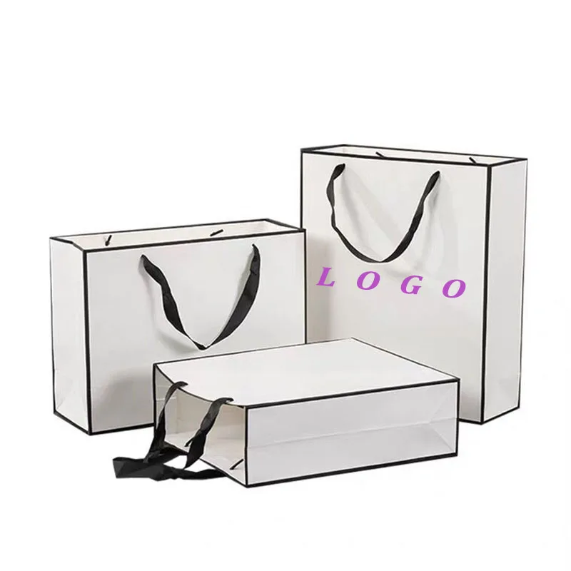 Оптовая продажа 500 шт./лот индивидуальные высококачественные бумажные мешки для