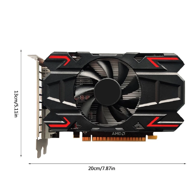

Portable HD6770 High Definition Graphics Card 4GB DDR5 128 bit HDMI-Compatible