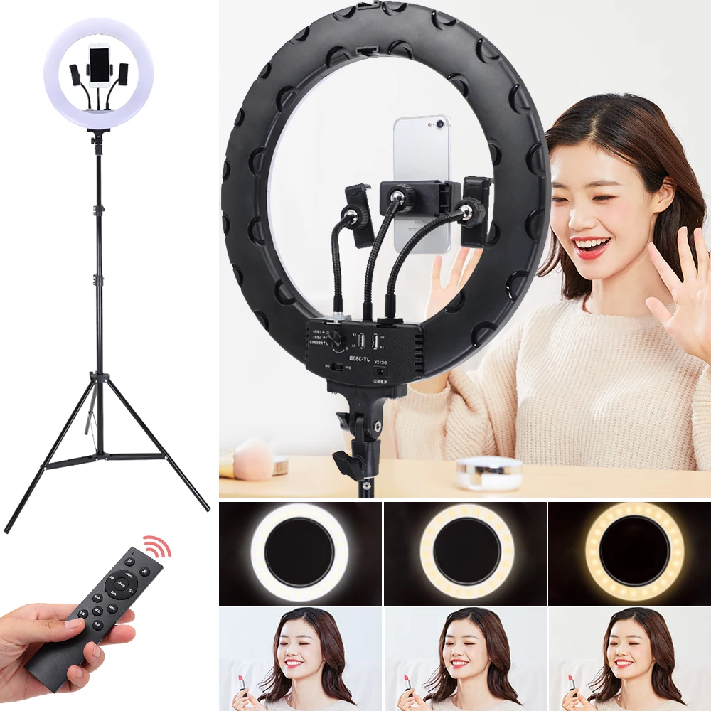 Светодиодный зеркальный светильник для макияжа с дистанционным управлением