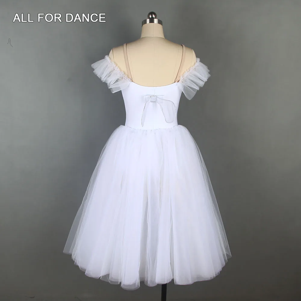 All For Dance White Ballerina Romantic Tutu With Wings 360° Tulle Dress Girls&ampWomen Ballet Performance | Тематическая одежда и