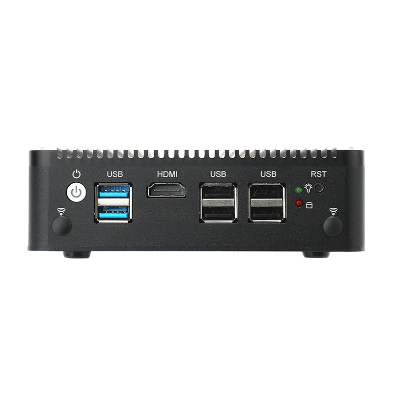 Niu-3 Gigabit multi-port IPC MINI PC межсетевой экран VPN маршрутизатор [4 Intel LAN / 6USB 1COM 1HDMI] |