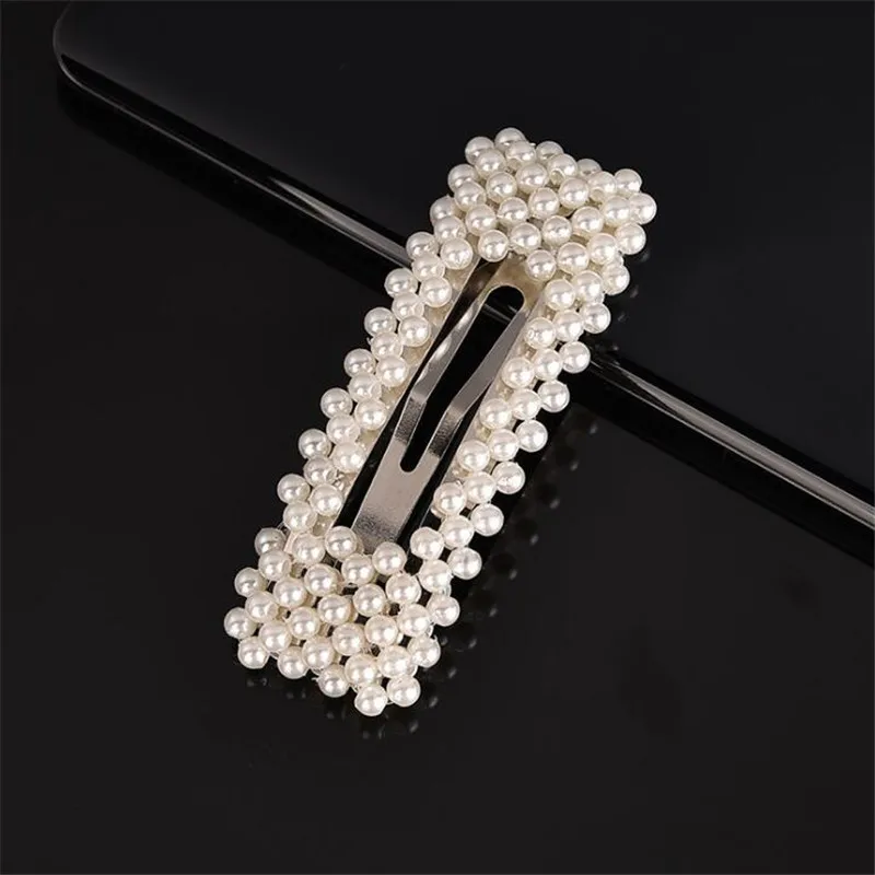 8cm silver Модная жемчужная заколка для волос для женщин, элегантный корейский дизайн, заколка-палочка, Шпилька для волос, аксессуары для укладки волос для девочек, подарок - Цвет: 8cm silver